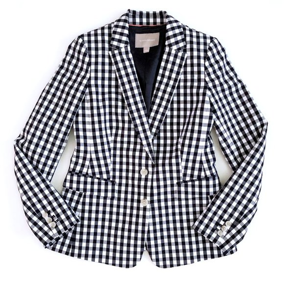 Womens gingham blazer Clearance